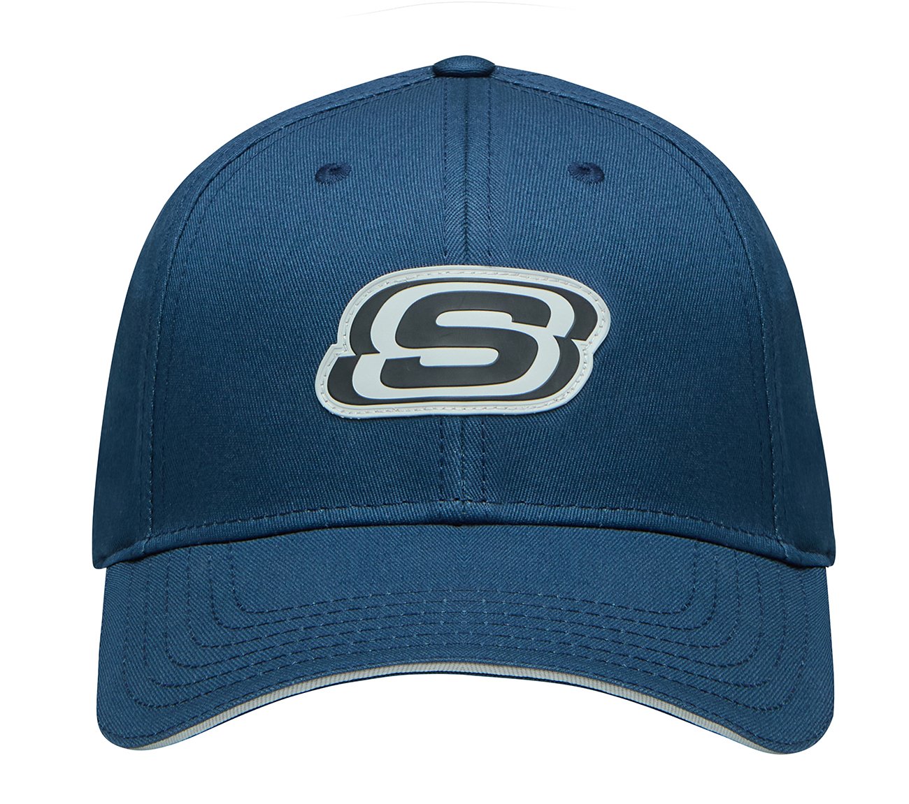 Baseball Hat, NAVY/GRAY Accessories Lateral View