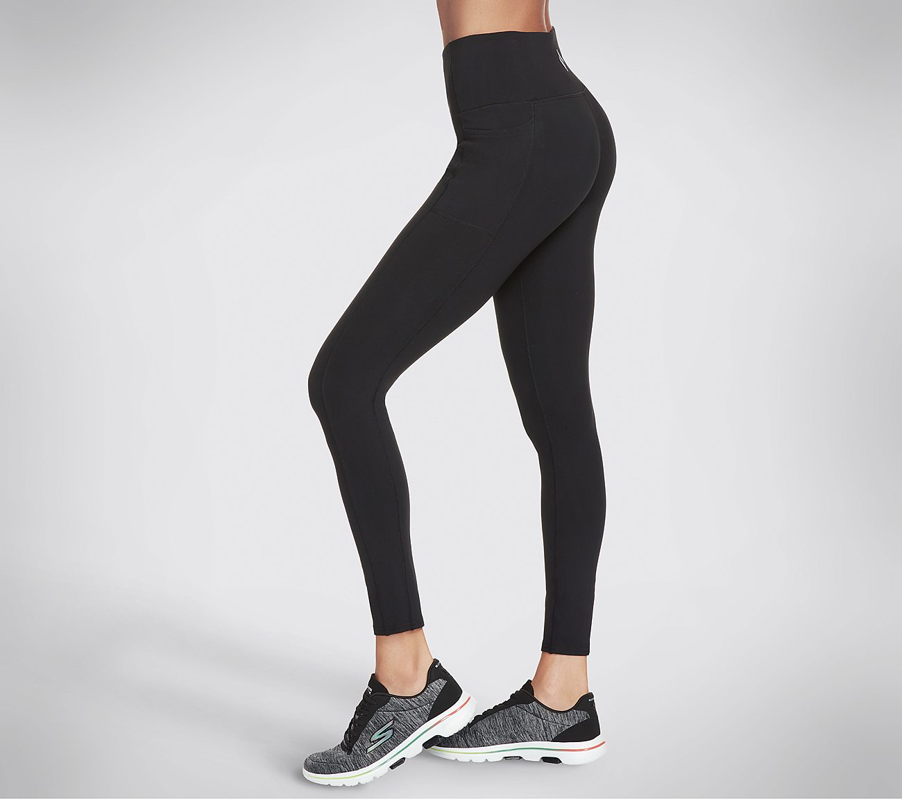 GOWALK HW LEGGING II, BBBBLACK Apparels Left View