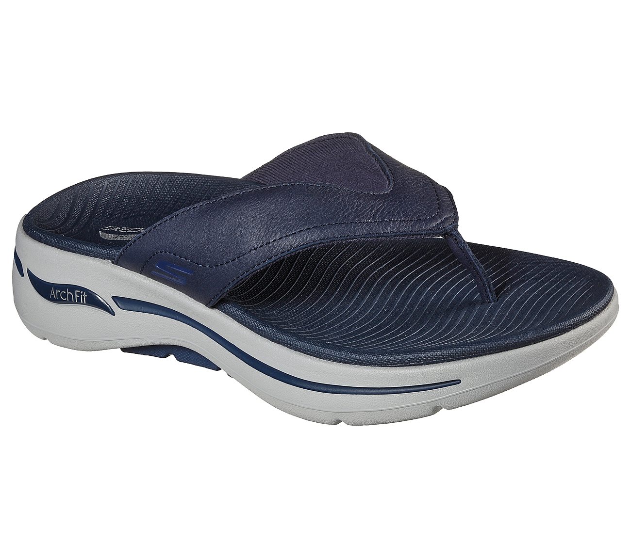 GO WALK ARCH FIT SANDAL, NNNAVY Footwear Lateral View