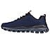 GLIDE-STEP - FASTEN UP, NAVY/BLACK Footwear Left View