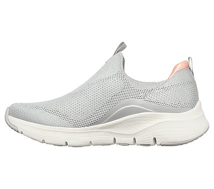 ARCH FIT, LIGHT GREY/PINK Footwear Left View