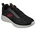 ULTRA FLEX 3, BLACK/RED Footwear Lateral View