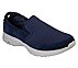 GO WALK 4, NAVY/GREY Footwear Lateral View