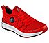 GO RUN PULSE, RED/BLACK Footwear Right View