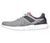 GO RUN 400, CHARCOAL/HOT PINK Footwear Left View