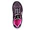GALAXY LIGHTS -, BLACK/MULTI Footwear Top View