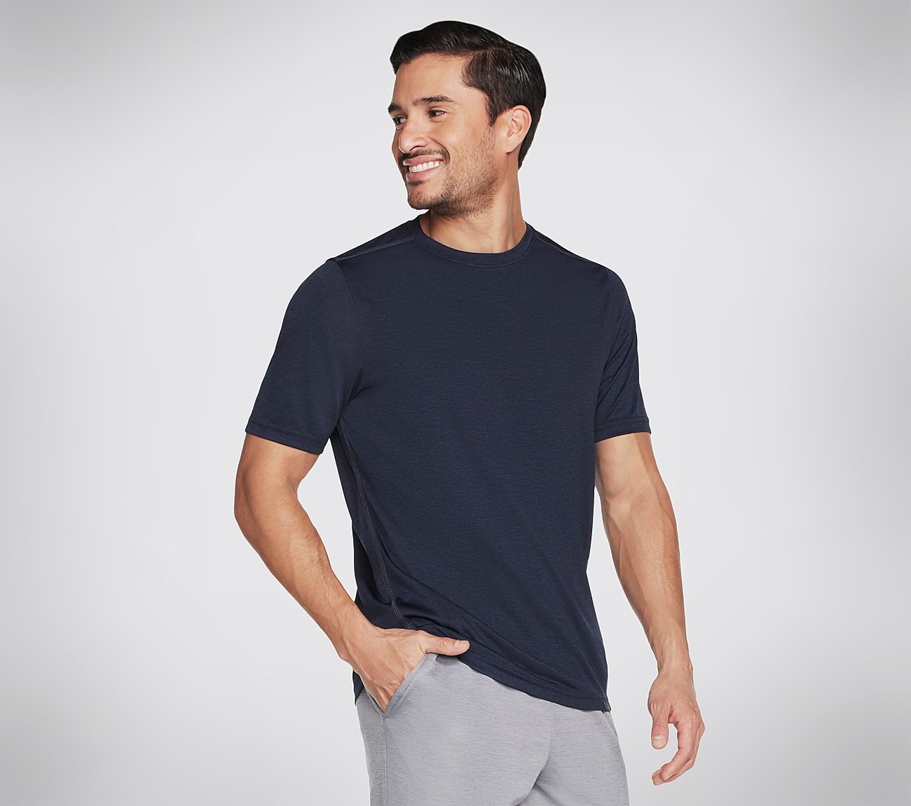 GODRI CHARGE T-SHIRT, NNNAVY Apparels Bottom View