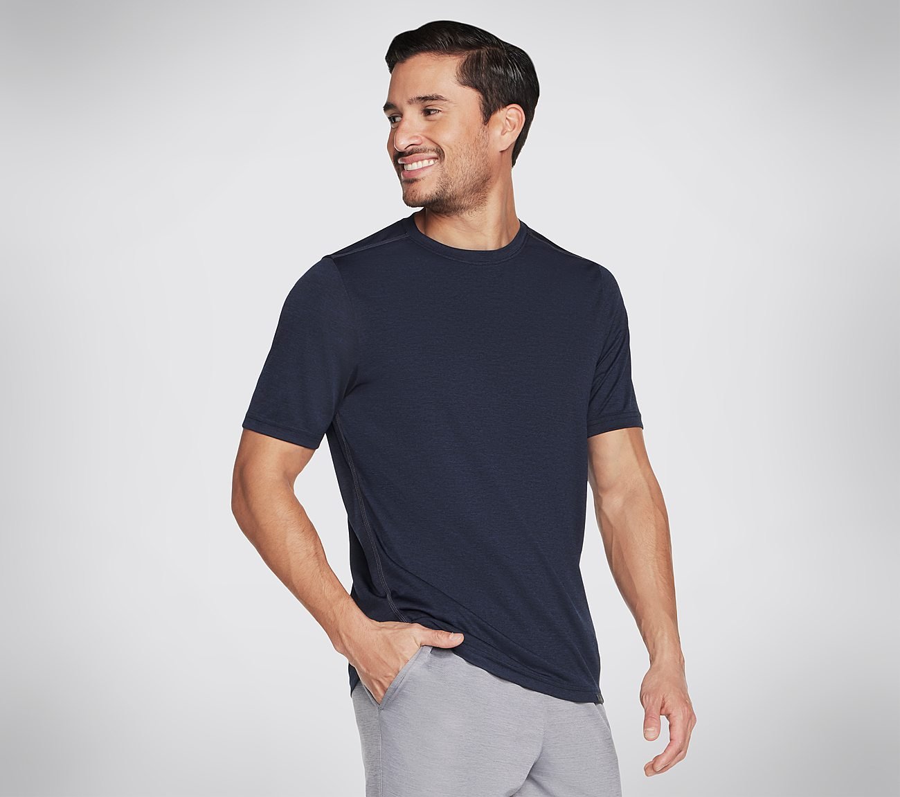 GODRI CHARGE TEE, NNNAVY Apparels Bottom View