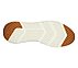 GO RUN ELEVATE - UPRAISE, BLACK/WHITE Footwear Bottom View