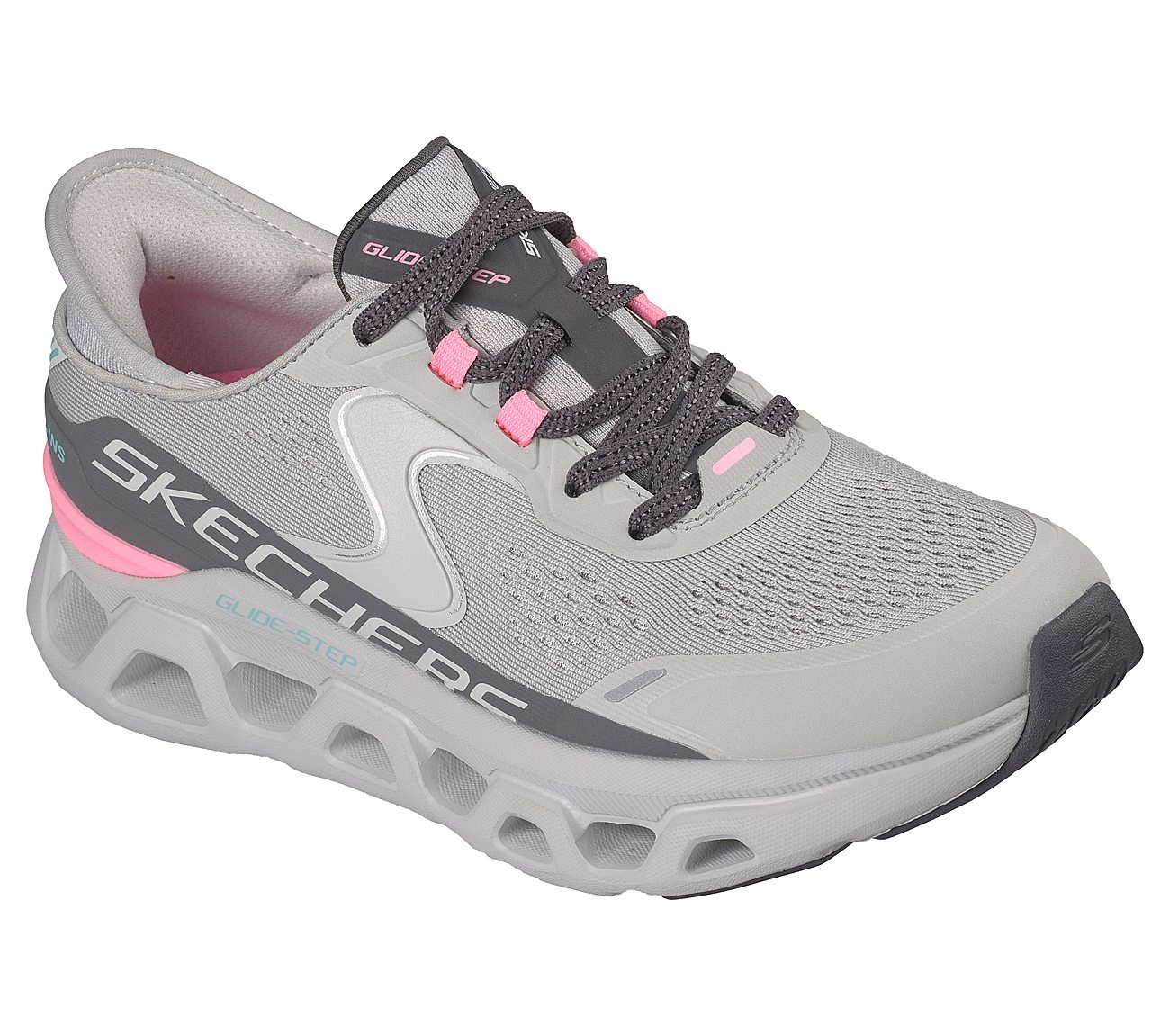 GLIDE - STEP ALTUS, GRAY/PINK Footwear Right View