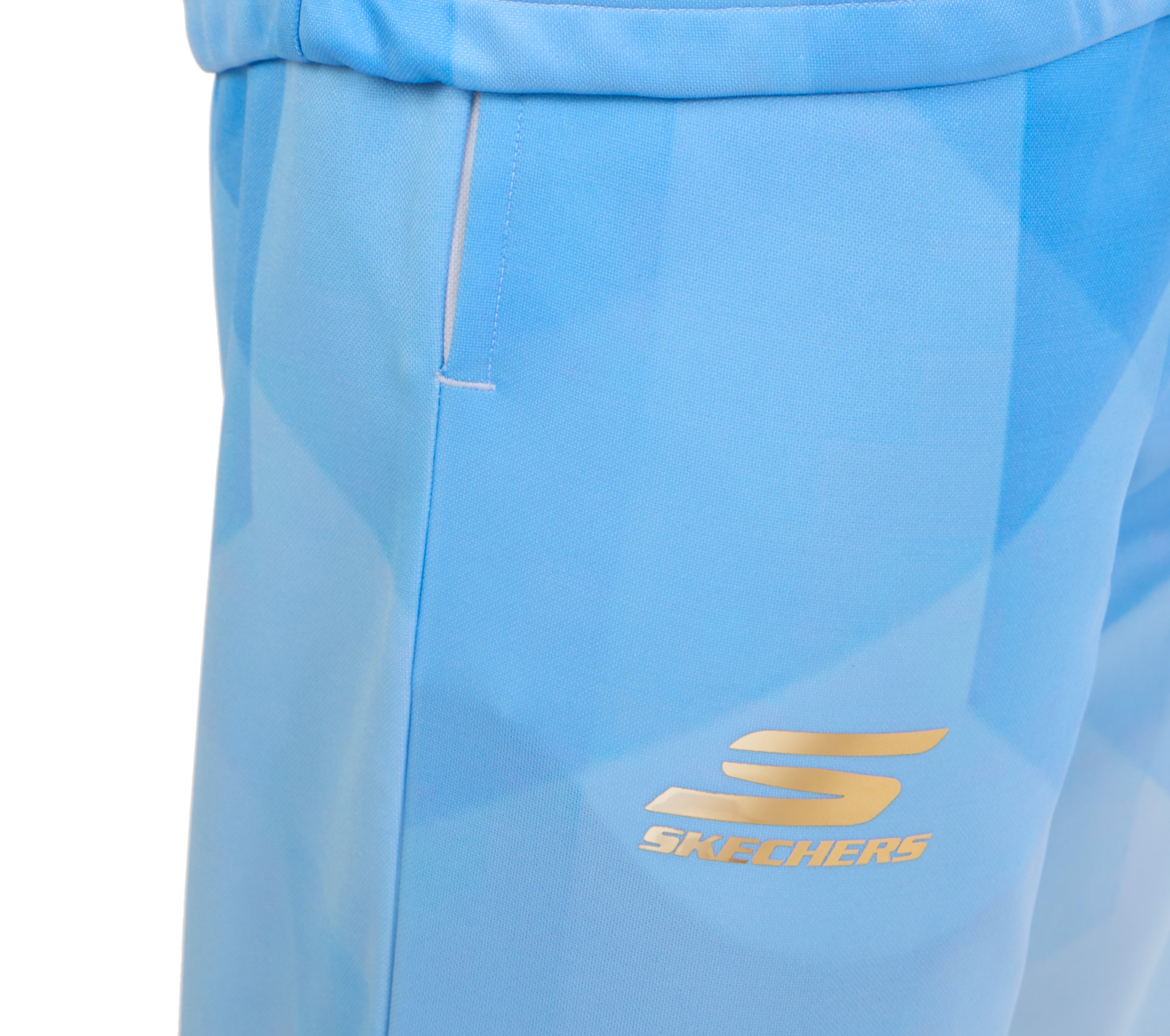 MI FAN PRINTED PANTS, WHT/NVY/BLUE Apparel Right View