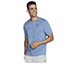 ON THE ROAD T-SHIRT, BLUE/WHITE Apparels Left View