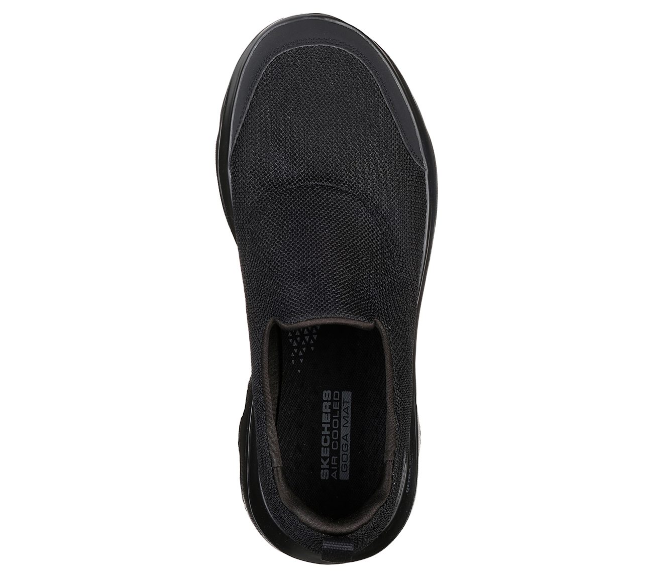 GO WALK EVOLUTION ULTRA-RAPID, BBLACK Footwear Top View