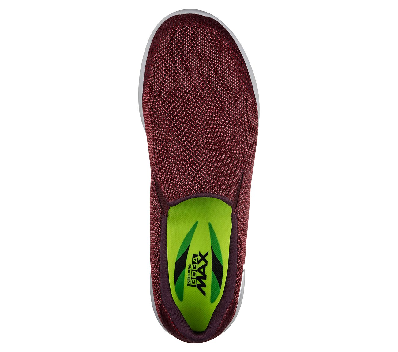 GO FLEX 2 - COMPLETION, BBURGUNDY Footwear Top View