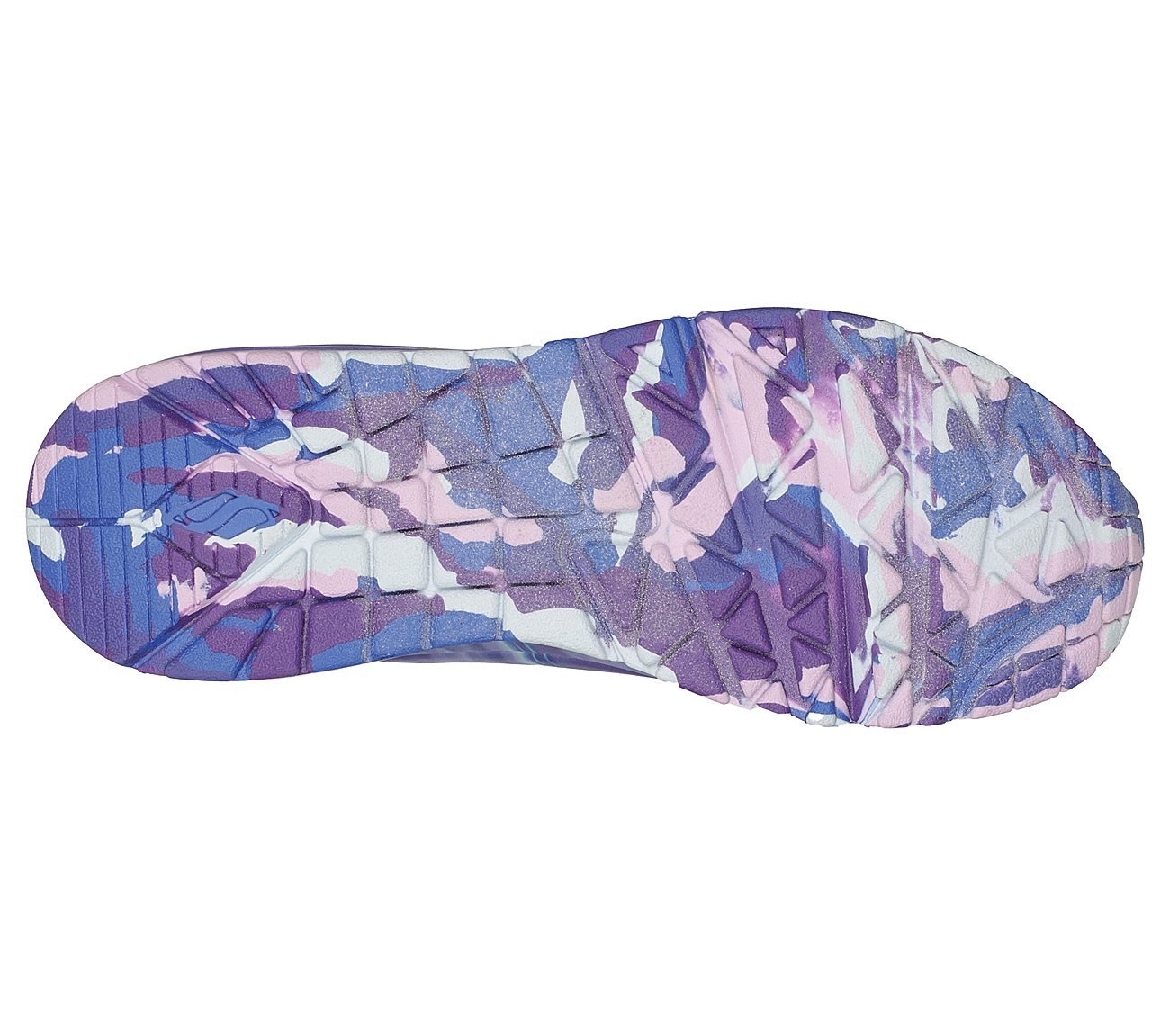 UNO - LIKE WATER, PURPLE MULTI Footwear Bottom View