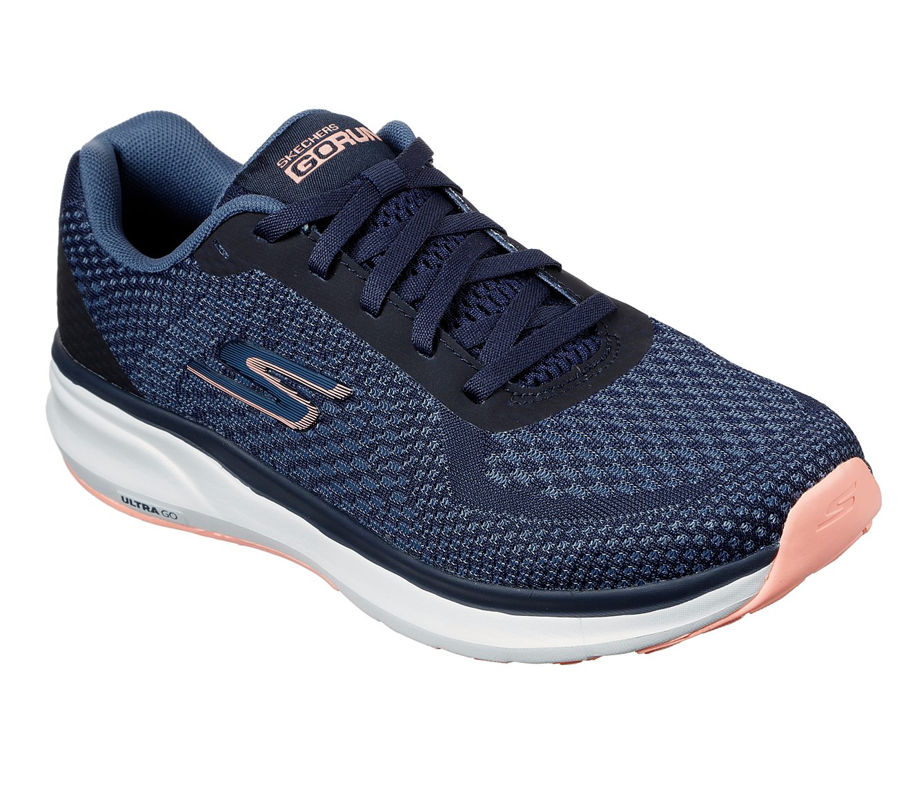 PURE, NAVY/CORAL Footwear Lateral View