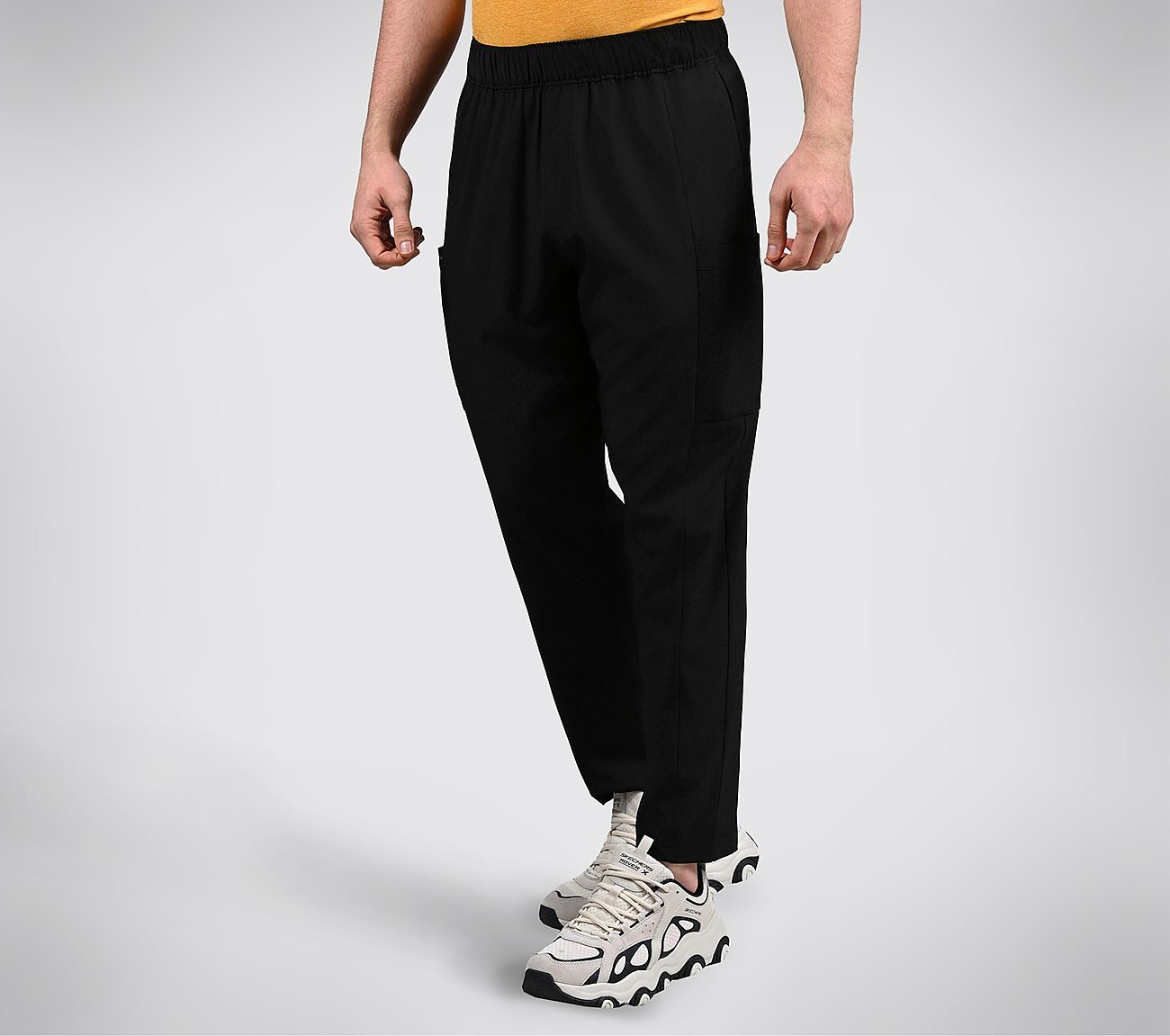 OASIS UTILITY BTM, BLACK/CHARCOAL/BLUE Apparels Bottom View