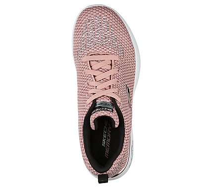 SKECH-AIR DYNAMIGHT, ROSE Footwear Top View
