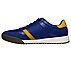 ZINGER -, BLUE/YELLOW Footwear Left View