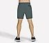 GOSTRETCH ULTRA  7 INCH SHORT, BLACK/CHARCOAL Apparel Top View