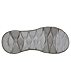 GO WALK FLEX SANDAL-EASY ENTR, BROWN Footwear Bottom View