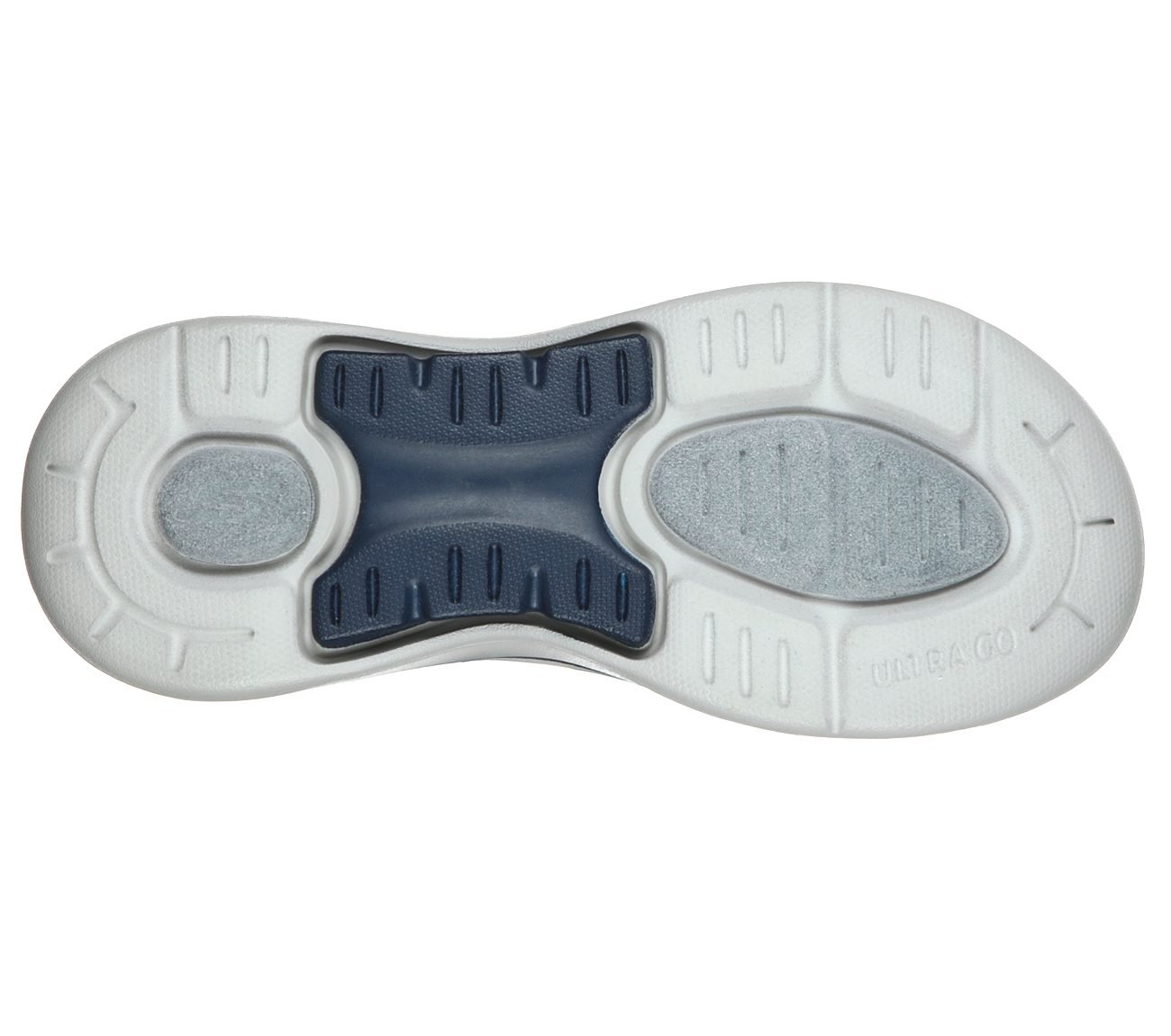 GO WALK ARCH FIT SANDAL - WON, NAVY Footwear Bottom View
