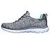 SUMMITS - QUICK GETAWAY, GREY/MINT Footwear Left View