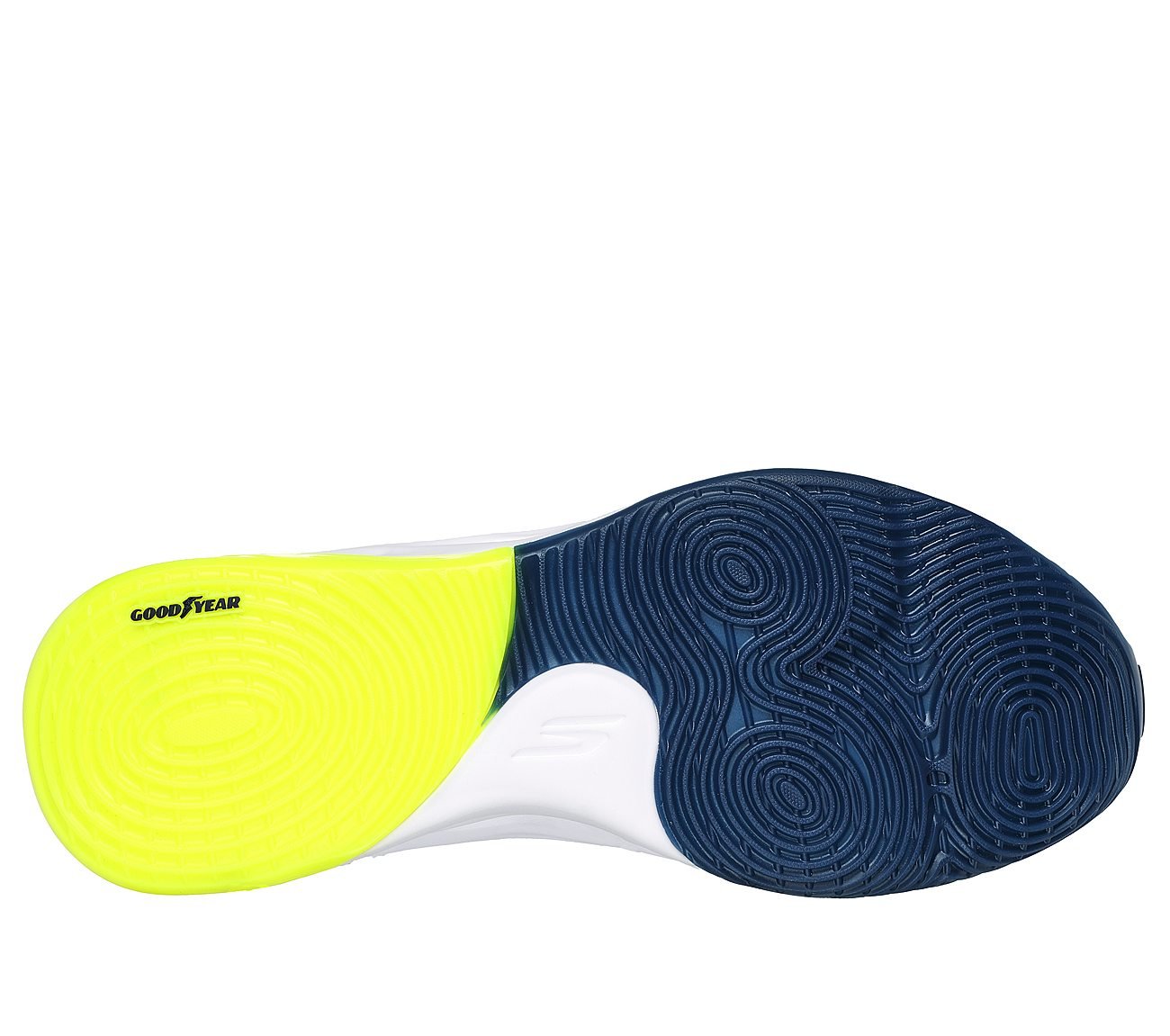 SKX FLOAT-Basketball, NAVY/MULTI Footwear Bottom View