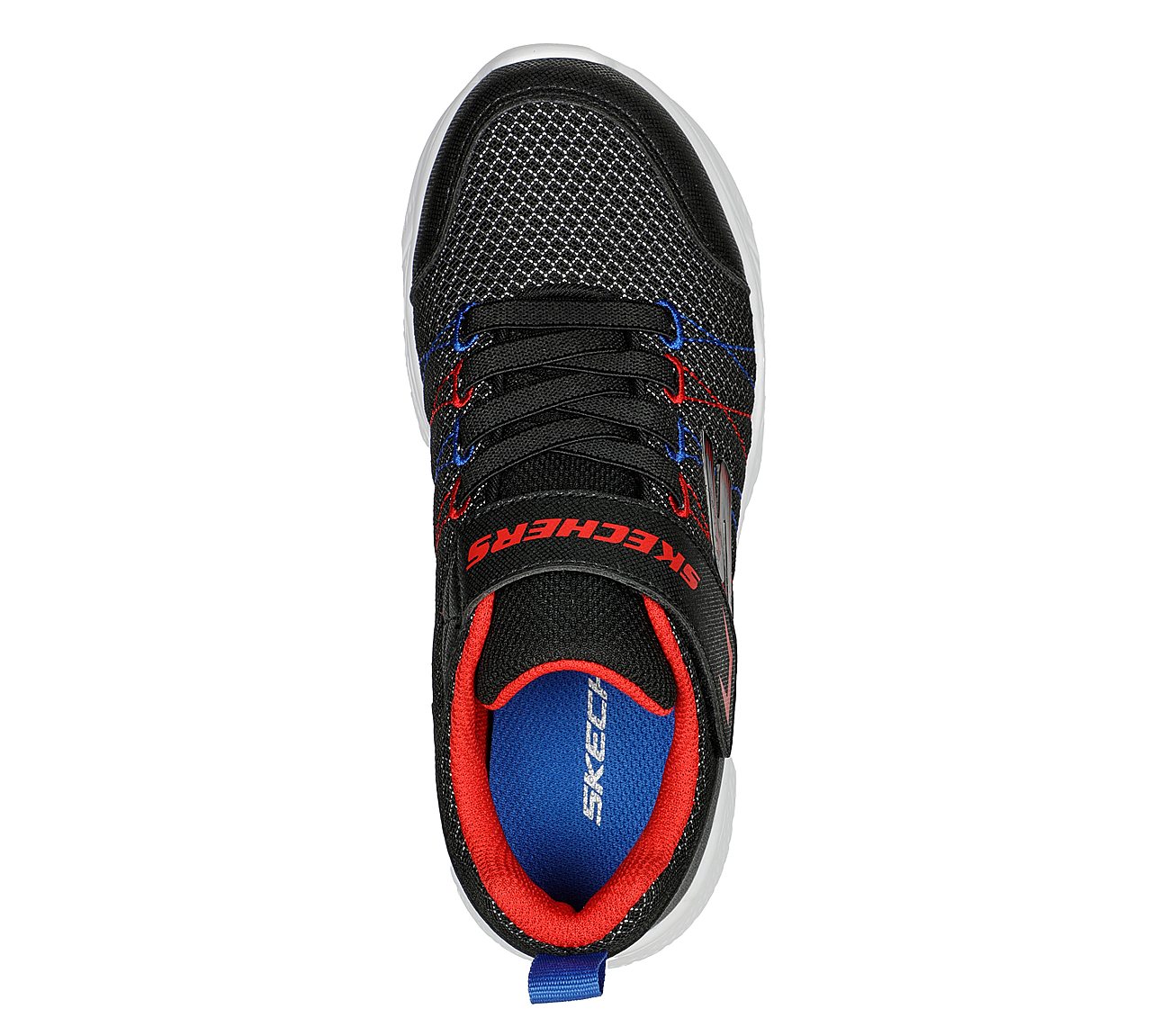 SNAP SPRINTS 2, BLACK/RED/BLUE Footwear Top View