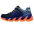 S LIGHTS-MEGA-SURGE, NAVY/ORANGE Footwear Left View