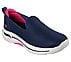 GO WARK ARCH FIT - HAZEL, NAVY/HOT PINK