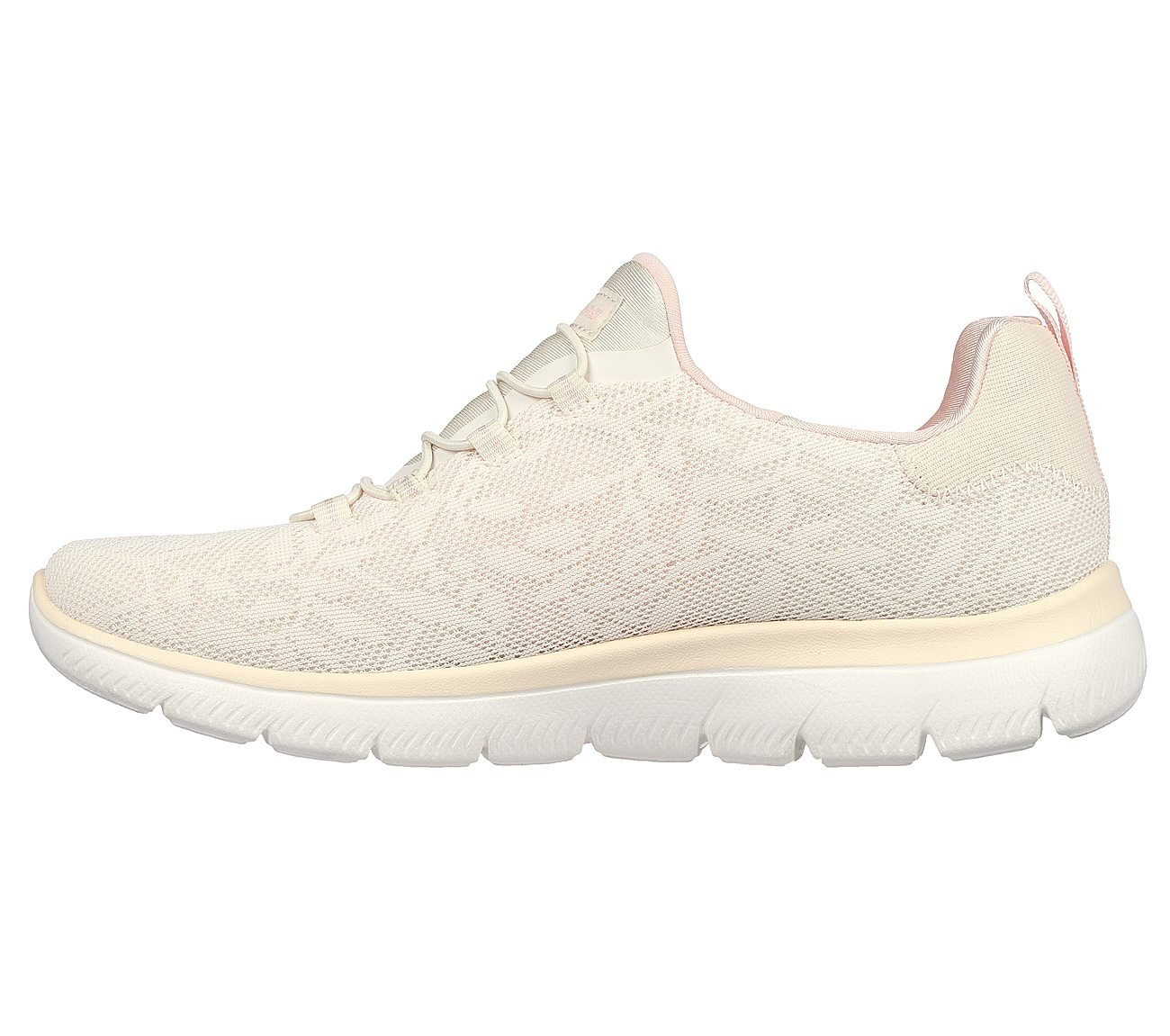 SUMMITS-GOOD TASTE, NATURAL/PINK Footwear Left View