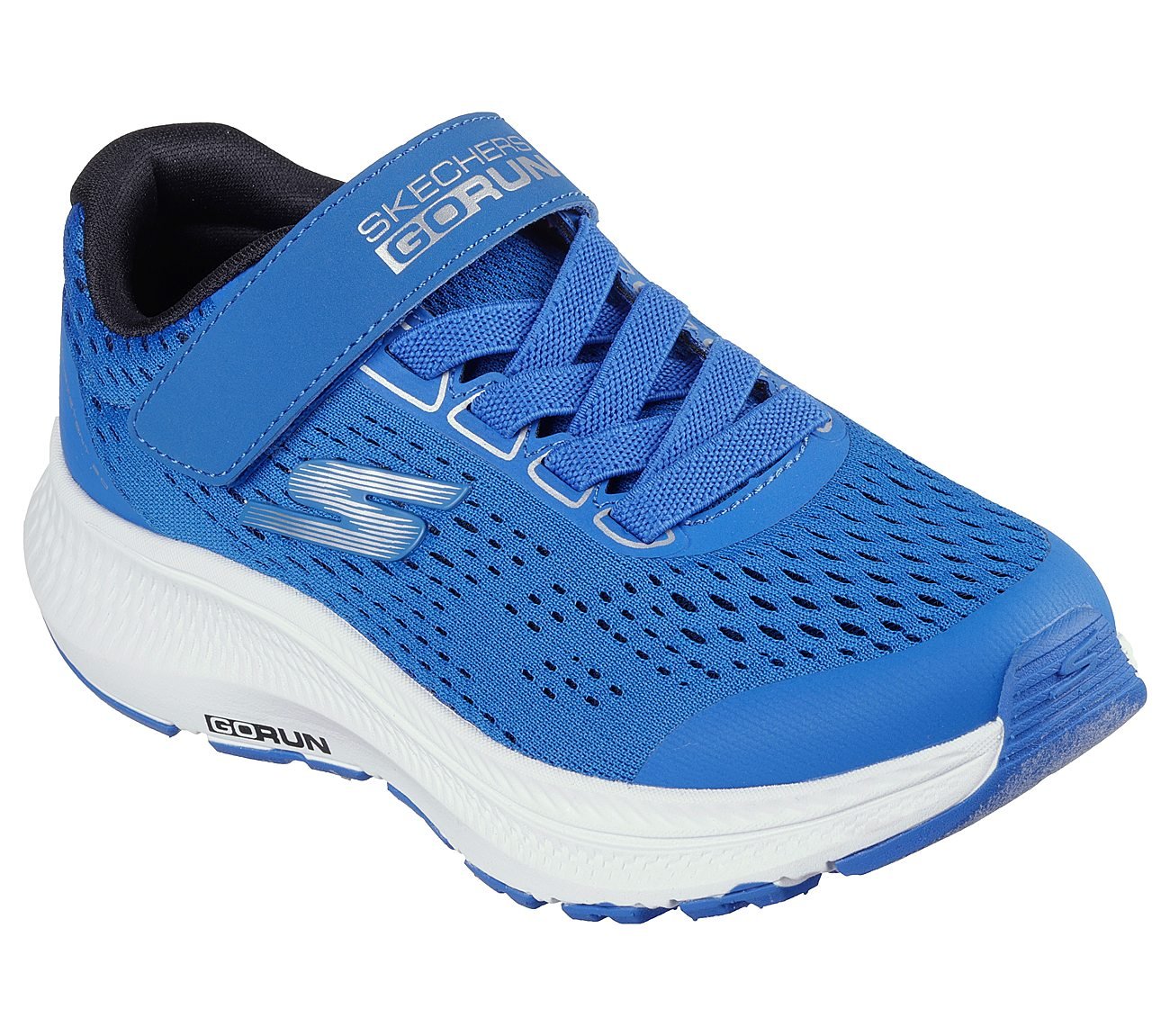GO RUN CONSISTENT 2, BLUE/BLACK Footwear Right View
