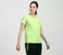 KNOTTED ROUND NECK T-SHIRT, WHITE Apparel Bottom View