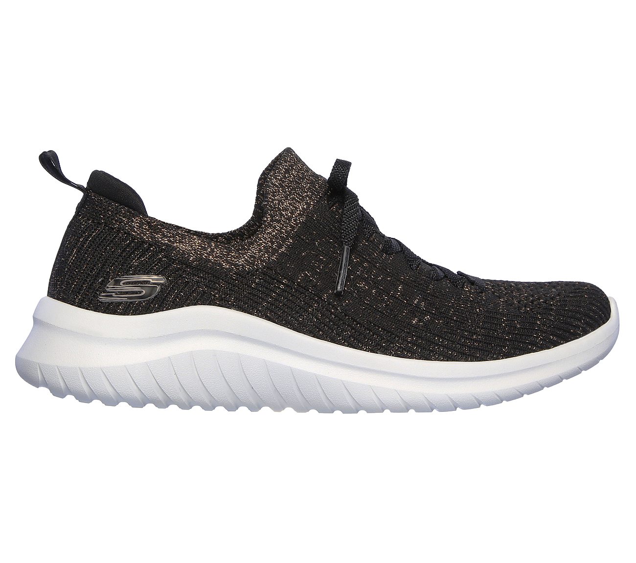 ULTRA FLEX 2.0 - GLIMMER SKY, BLACK/GOLD Footwear Right View