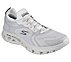 GO RUN GLIDE-STEP FLEX-RADAR, WHITE BLACK Footwear Right View