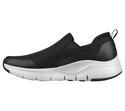 ARCH FIT-BANLIN, BLACK/WHITE Footwear Left View