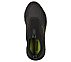 MAX CUSHIONING ELITE-AMPLIFIE, BLACK/LIME Footwear Top View
