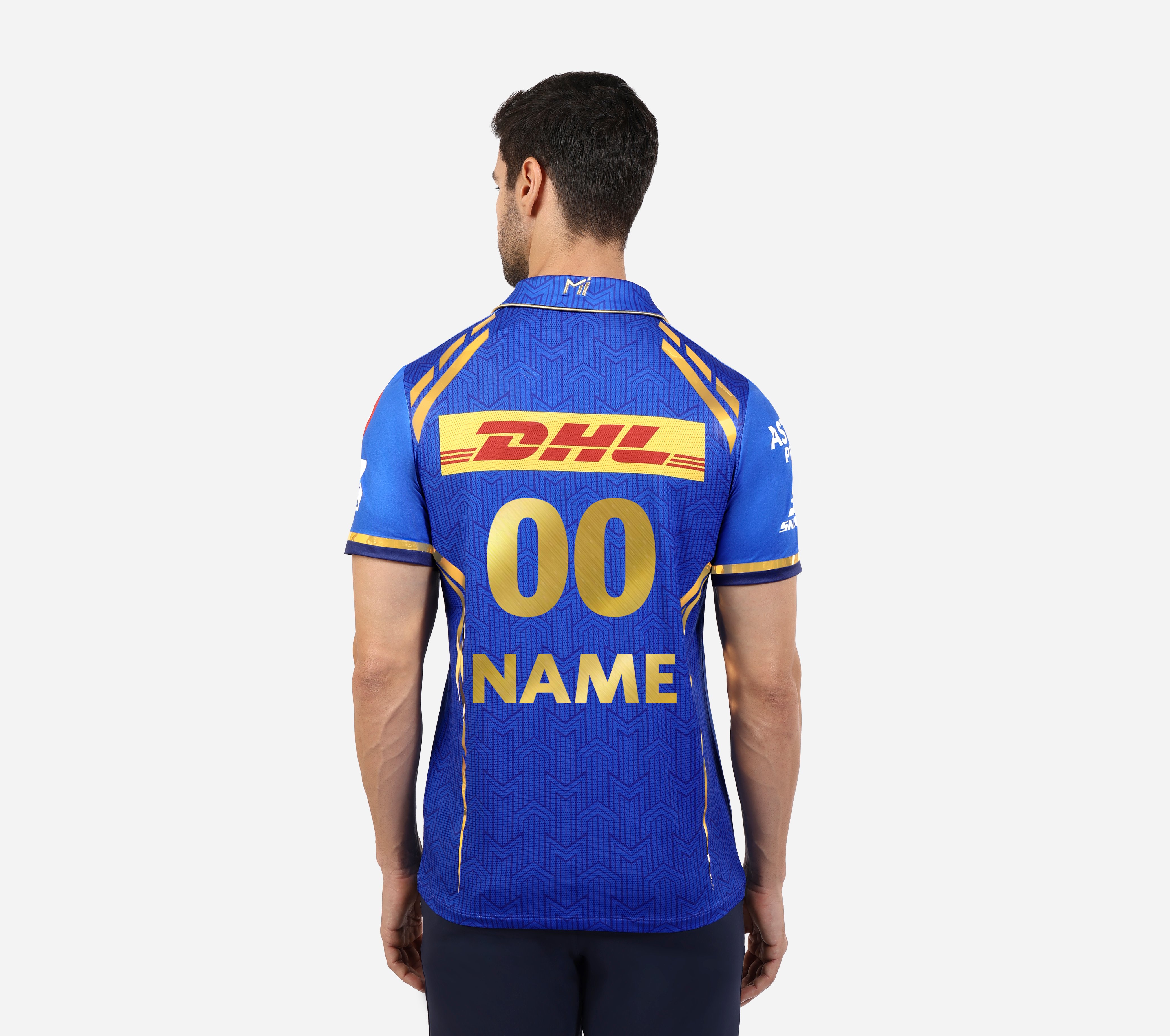 MI: Official Men's Custom Match jersey 2024,  Apparel Top View
