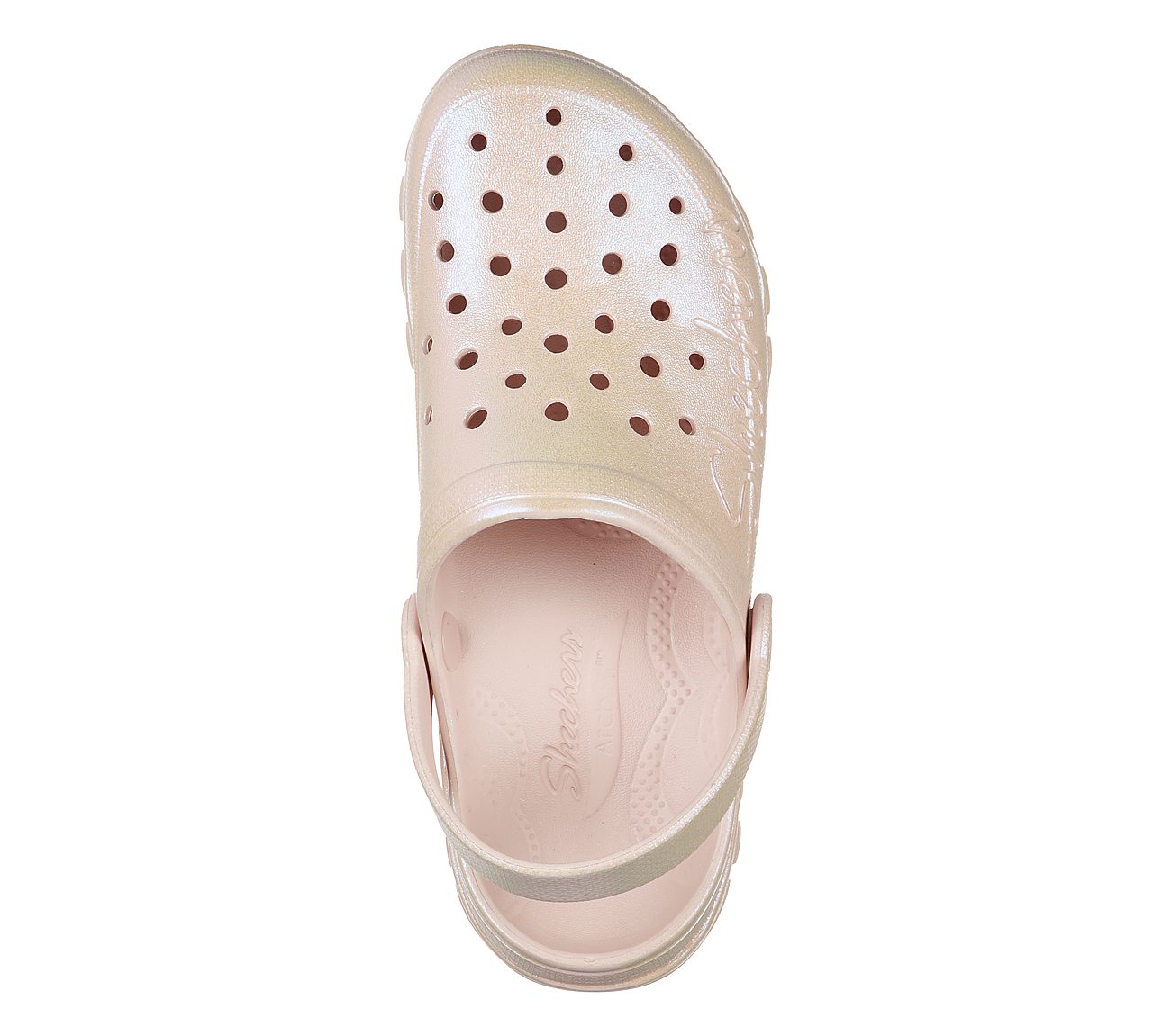 ARCH FIT FOOTSTEPS-PIXIE DUST, LLLIGHT PINK Footwear Top View