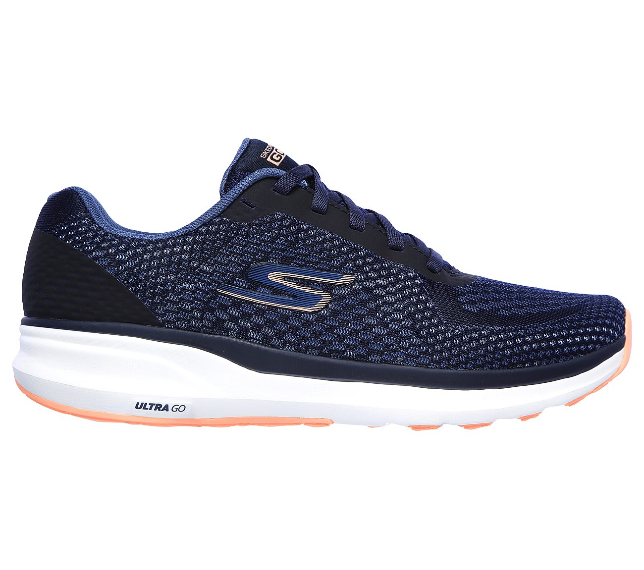 PURE, NAVY/CORAL Footwear Right View