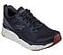 MAX CUSHIONING ELITE - LIMITL, NAVY/RED Footwear Right View