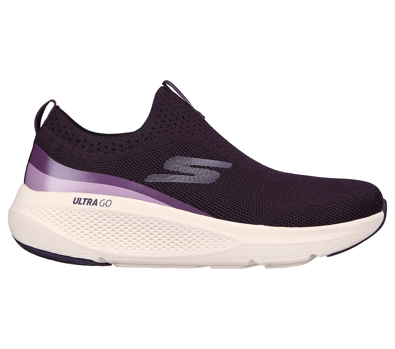 GO RUN ELEVATE - HOT STREAK, PLUM Footwear Right View