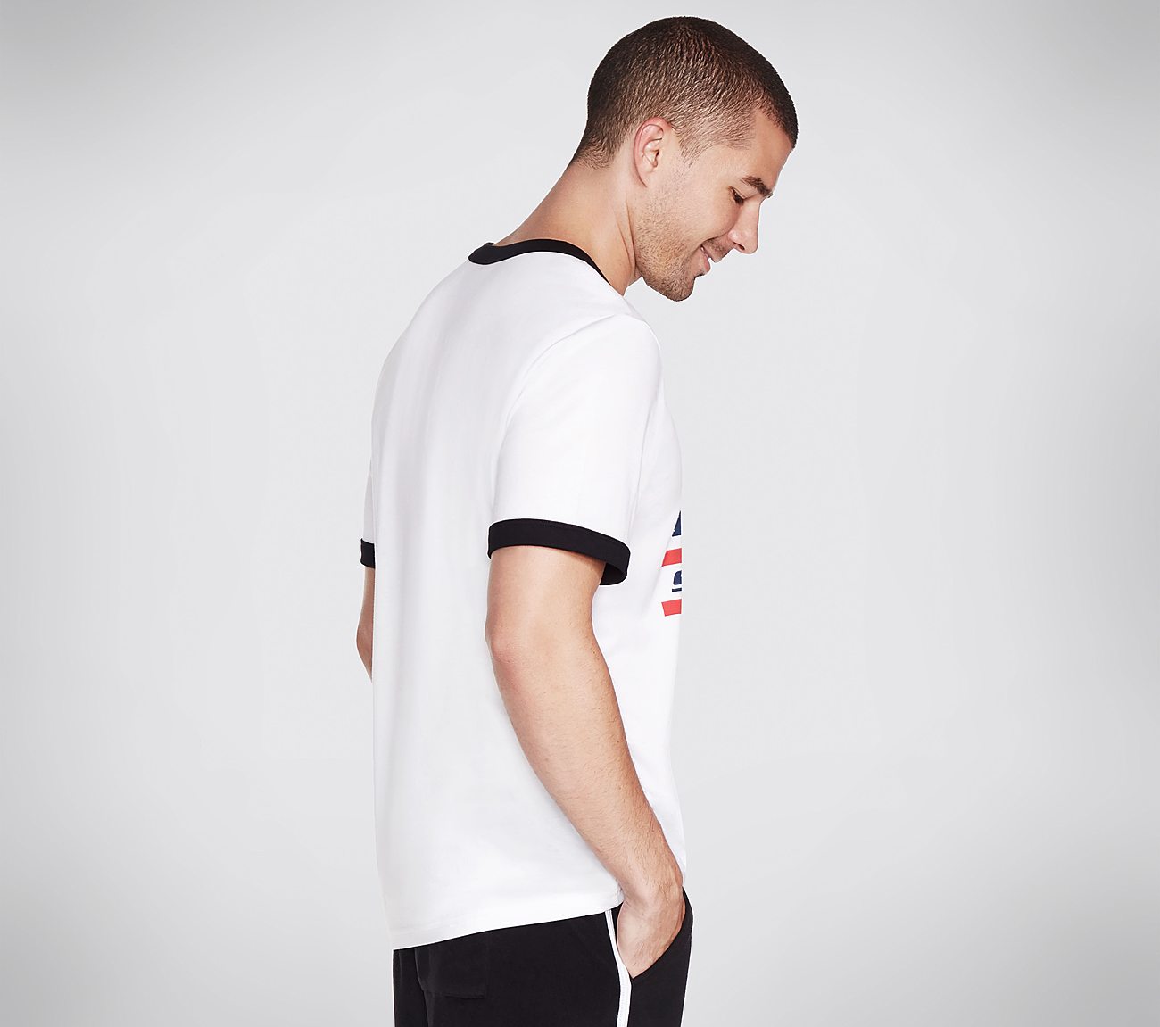 USA SKECHERS RINGER, WWWHITE Apparels Bottom View