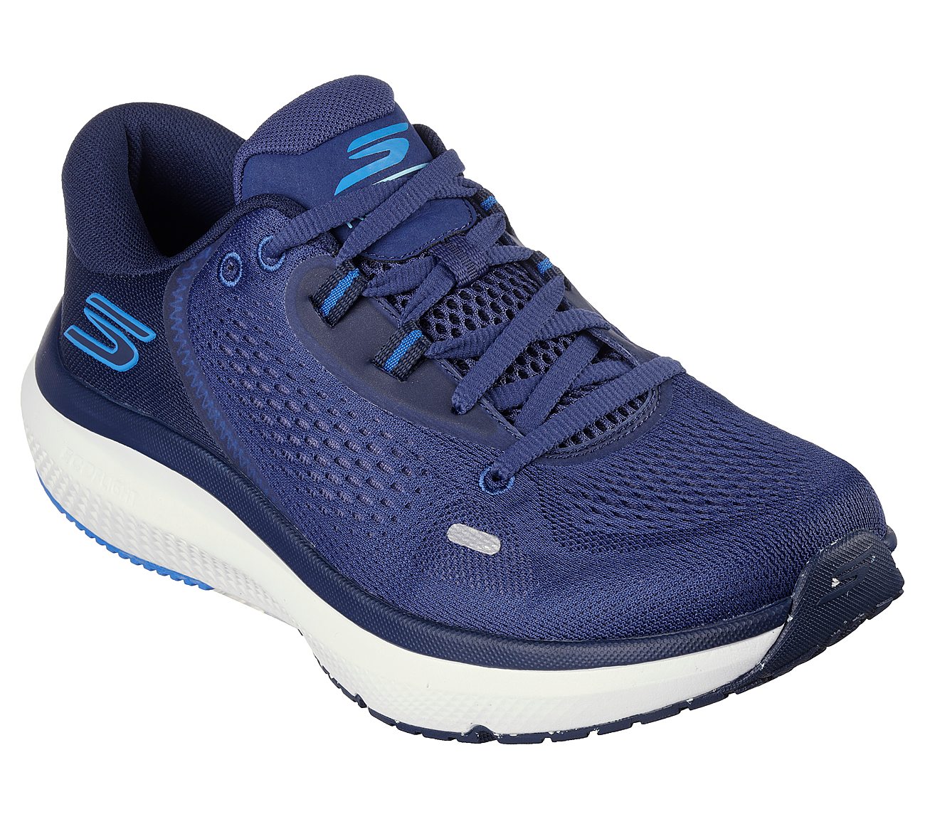 GO RUN PURE 4, NAVY/BLUE Footwear Right View