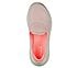 GO WALK HYPER BURST-EXTREME O, TAUPE/CORAL Footwear Top View