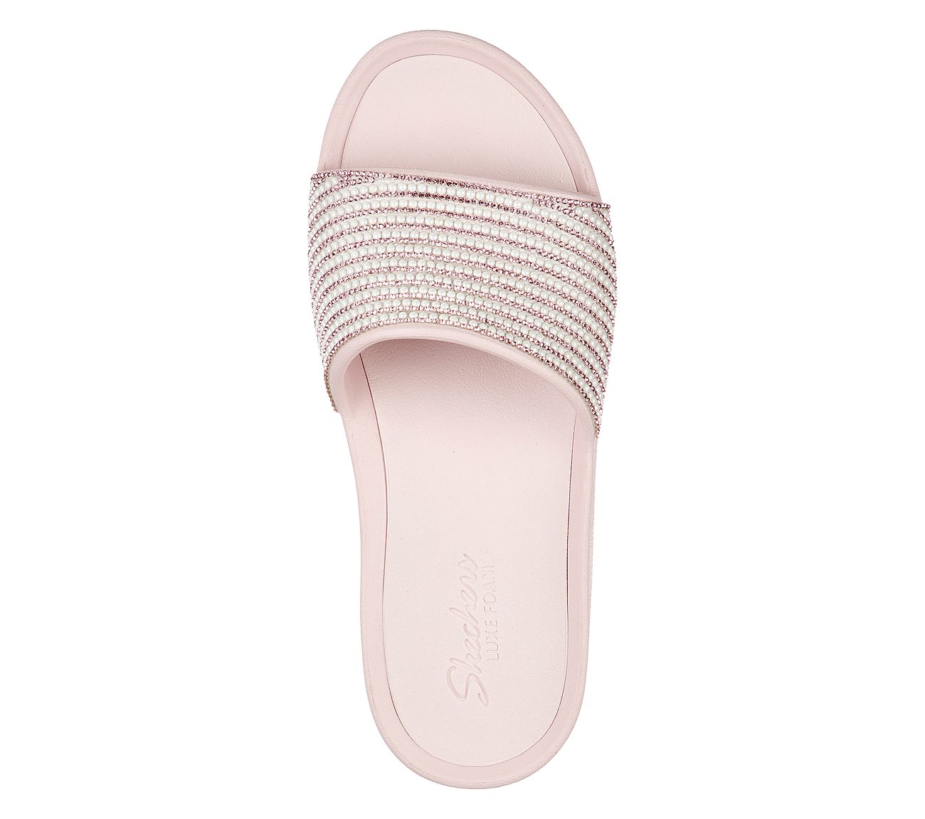 CALI CHARM - BE FANCY, BLUSH Footwear Top View