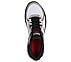 GO RUN 7, WHITE/BLACK/RED Footwear Top View