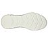 BOBS B FLEX - ELECTRIC COOL, OFF WHITE Footwear Bottom View