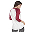 MY BFF BASEBALL TEE, WWWHITE Apparels Top View